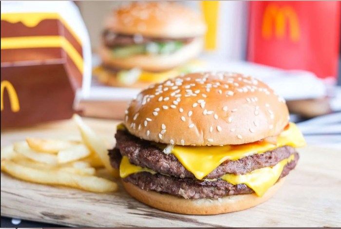 Double quarter pounder with cheese nutrition facts